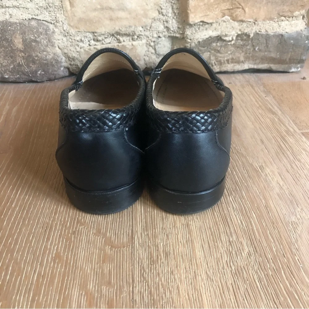 Allen Edmonds black loafers Maxfield size 11 made in the USA Price Firm